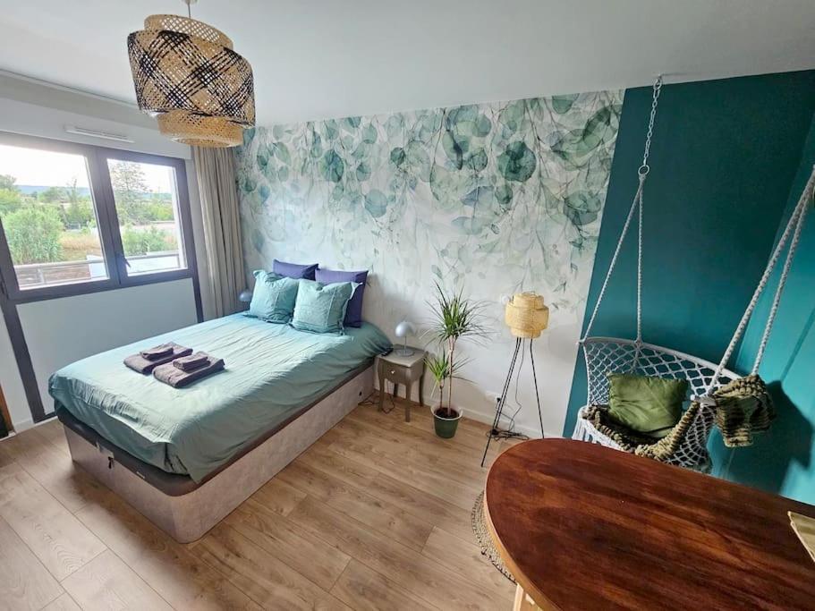 104 Douce Provence Au Calme Face A La Piscine Apartamento Éguilles Exterior foto